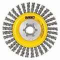 Dewalt Wire Wheel, 4in. x 5/8in.-11 HP .020 Carbon Stringer Wire Wheel DW4925B